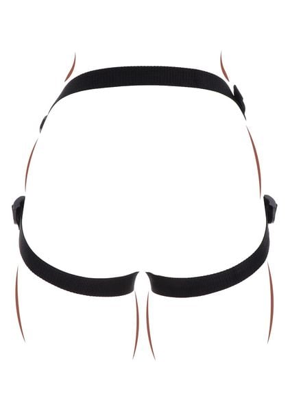Strap-On Pleasure Harness Black zdjęcie 11