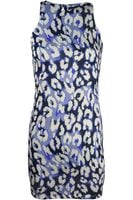 Niebieska sukienka, centki - 34 / XS