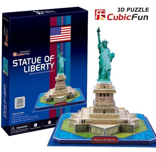 Cubicfun Puzzle 3D Statua Wolności na Arena.pl