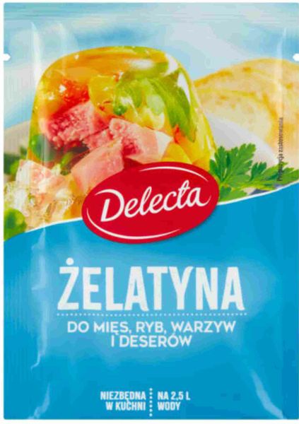 DELECTA Żelatyna 50g zdjęcie 1