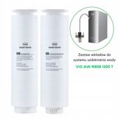 Zestaw x2 Wymienne Filtry Systemu Oczyszczania Wody VIO AW-RB08 1200T