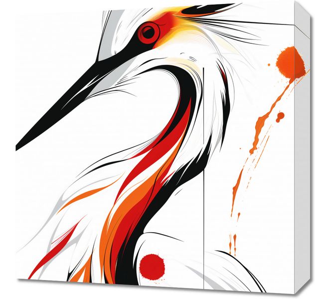 Obraz 50x50cm Bocian zdjęcie 1