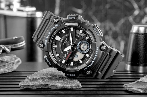 zegarek męski casio gerton aeq-110w-1avdf + box na Arena.pl