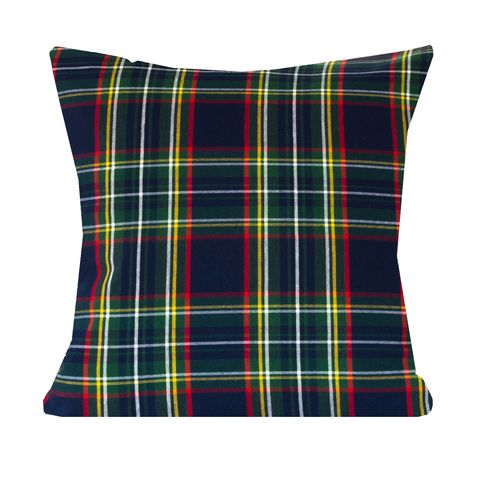 Poszewka Świąteczna Poduszka Granatowa krata Poduszka 40x60cm na Arena.pl