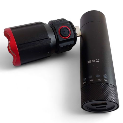 latarka led usb powerbank 200m na Arena.pl