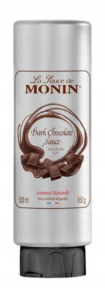 Sos MONIN DARK CHOCOLATE - ciemna czekolada 500ml zdjęcie 1