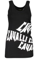 CAVALLI CLASS DAMSKI TANK TOP CZARNY XS EU
