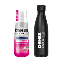 OSHEE DROP IN Witaminy Minerały Winogrono Smoczy owoc bidon termiczny BLACK