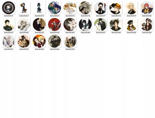 Przypinka Kuroshitsuji DO WYBORU na Arena.pl