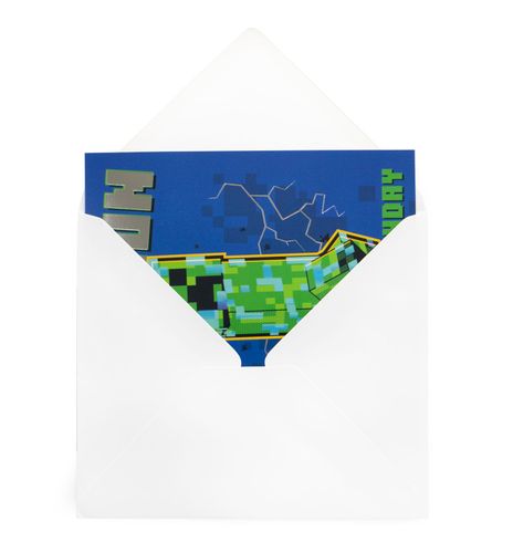 Kartka urodzinowa Minecraft na Arena.pl