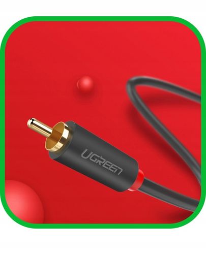 Kabel Przewód Audio Wtyk 2x RCA do 2xRCA Chinch STEREO 3M Pozłacany na Arena.pl