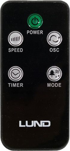 WENTYLATOR KOLUMNOWY LUND 95,5CM 50W WIATRAK PODŁOGOWY STOJĄCY LED +PILOT na Arena.pl