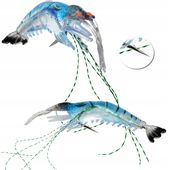 Przynęta Sztuczna KREWETKA UZBROJONA HAK 8cm/ 4,6g