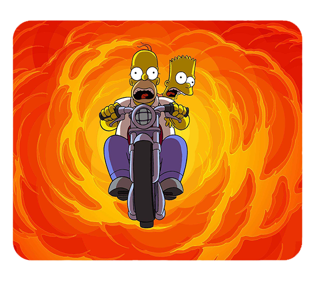 Podkładka pod myszkę Simpsonowie zdjęcie 1