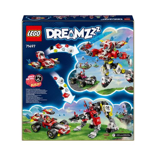 LEGO Tygrysi mech Coopera i hot rod Zero 71497 na Arena.pl