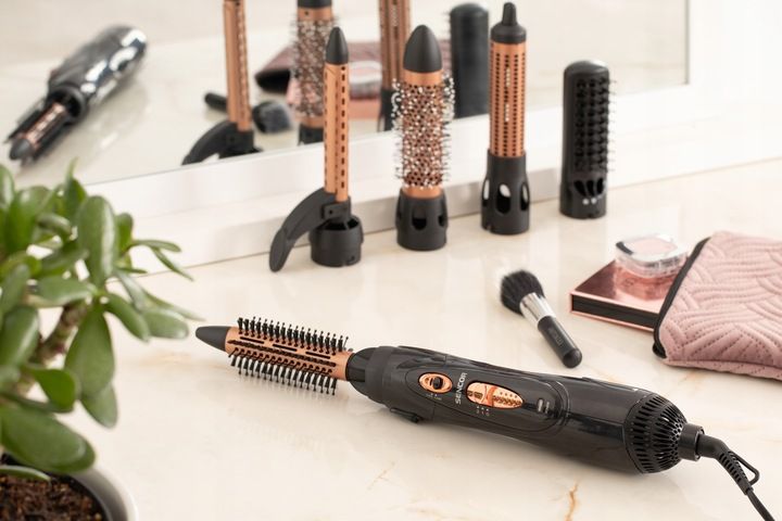 Lokówka suszarka do włosów Sencor 5 nasadek 1000W zdjęcie 2