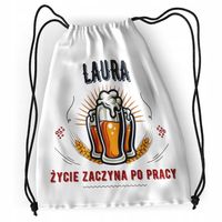 Plecak Dla Laury Sportowy Szkolny Worek Torba Z Nadrukiem Ze Zdjęciem