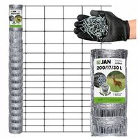 Siatka Do Lasu Ogrodzeniowa wys 200/17/30 L 50m Na Sarny Jelenie Daniele