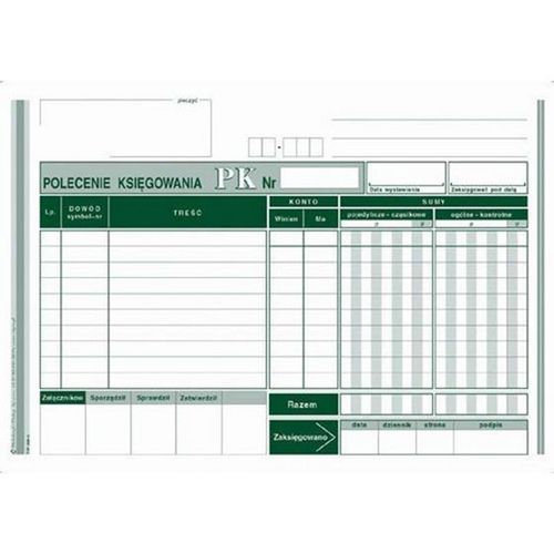 ND39_138605 DRUK POLEC KSIEGOWANIA A5/80K MP 439- na Arena.pl