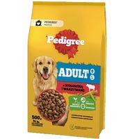 Pedigree Adult z Wołowiną i Warzywami, Średnie i Duże Rasy  500 g