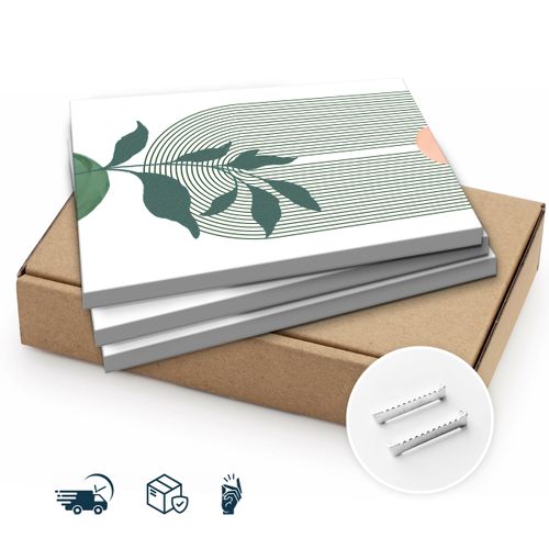 Obrazy Do Salonu Set Natura Boho Liście Tropikalne Akwarele 90cm x 40cm na Arena.pl