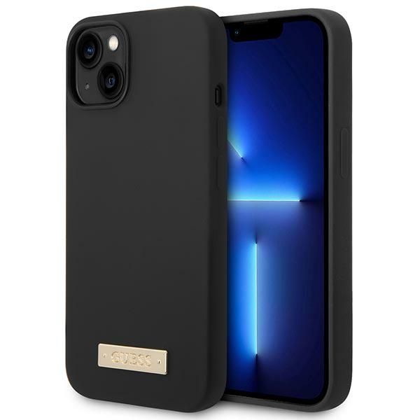Etui Guess do iPhone 15 Plus, iPhone 14 Plus, Czarny, MagSafe zdjęcie 1
