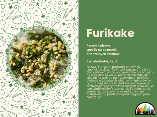 Furikake posypka suszone nori wodorosty cięte seaweeds przyprawa hosan 65g na Arena.pl