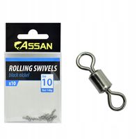 KRĘTLIKI Wałeczkowe ASSAN KRĘTLIK 10szt r 10/14 kg