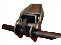 Zawias dolny, dolne otwieranie burt fi22 KPL B.Mocny