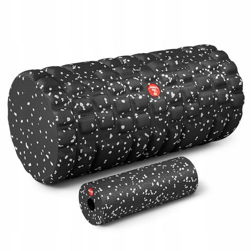 Wałek do masażu zestaw piłka duoball EVA twardy do rozciągania ćwiczeń na Arena.pl