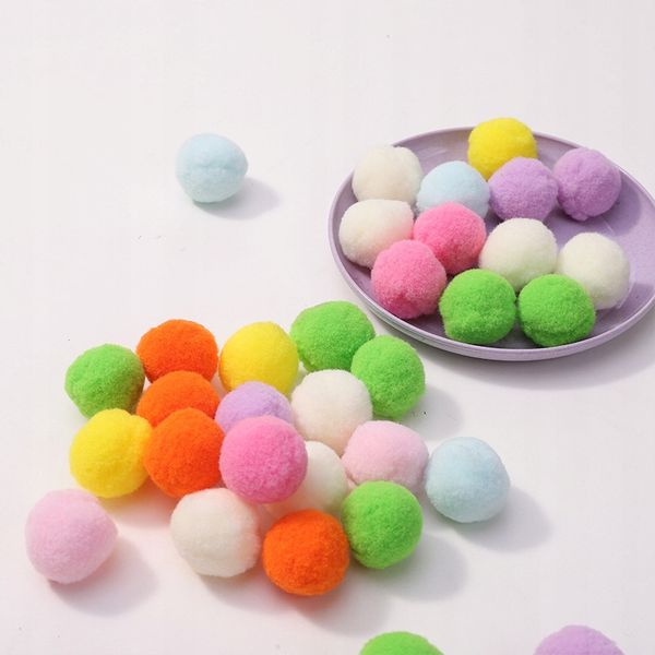 Zabawka dla KOTÓW DZIECI Pistolet na WŁÓCZKĘ 50 KUL WEŁNIANYCH PIŁKAMI zdjęcie 3