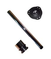 Noga do stołu blatu prosta O 710 fi 60 Chrom