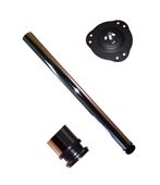 Noga do stołu blatu prosta O 710 fi 50 Chrom