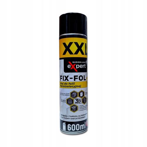 Klej XXL do folii PAROIZOLACYJNEJ MEMBRAN SPRAY Folia Paroizolacyjna 600ml na Arena.pl