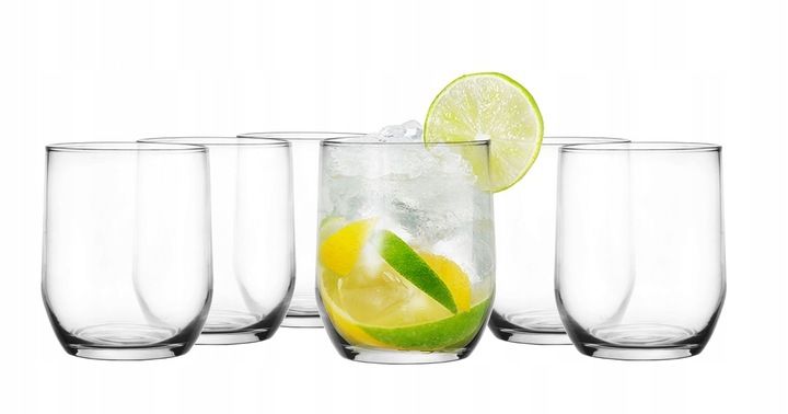 6x SZKLANKA DO DRINKÓW SOKÓW WODY 280ml zdjęcie 2