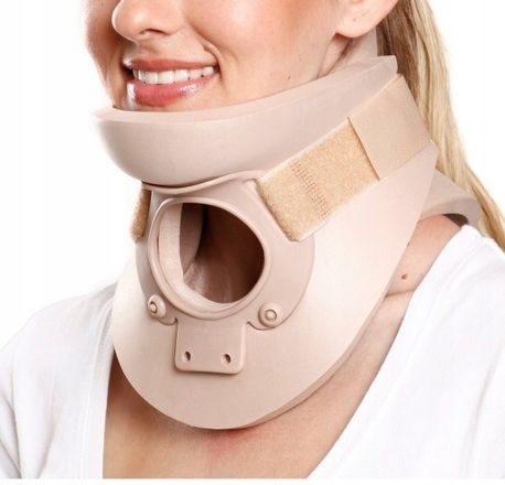 PIANKOWY KOŁNIERZ SZYJNY ORTOPEDYCZNY ORTEZA SZYJI na Arena.pl