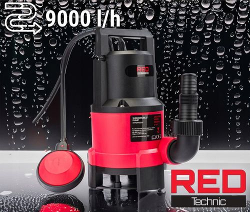 Pompa Zatapialna DO WODY Czystej Brudnej z Pływakiem 1400W Deszczówki na Arena.pl