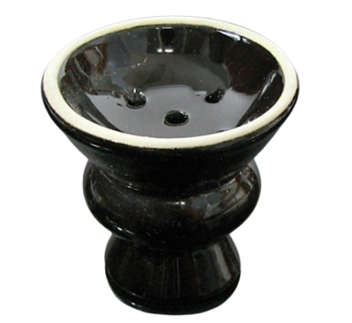 Cybuch do Shishy Hookah Bowl do Sziszy Ceramiczny Duży Czarny na Arena.pl