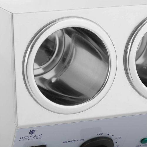 Podgrzewacz do butelek sosów na ciepło podwójny 2 strefy podgrzewania 2x1 l na Arena.pl