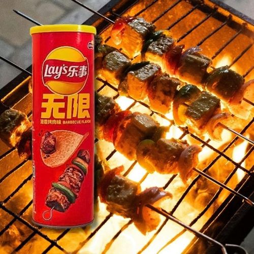 Lay’s Stax Sizzled Barbecue chińskie chipsy o smaku BBQ 90g na Arena.pl