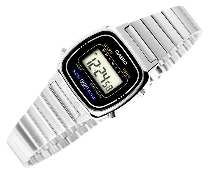 Zegarek Damski CASIO Collection Retro LA670WA-1DF CASIO zdjęcie 3