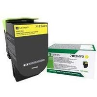 Toner Lexmark 71B2HY0 Żółty