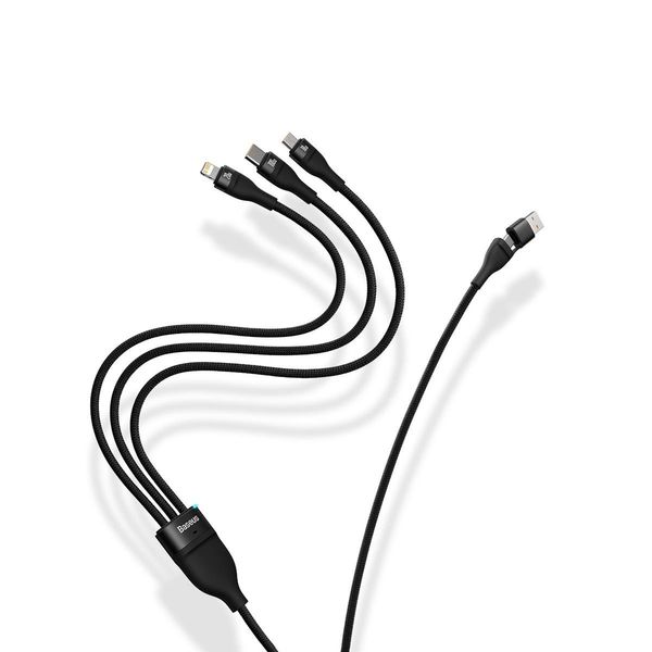 kabel przewód 4w1 usb+usb-c do usb-c / iphone lightning / micro usb zdjęcie 7