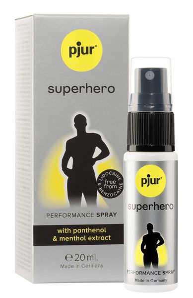 Sprej-pjur Superhero Spray 20ml.Intim Performance Spray zdjęcie 1