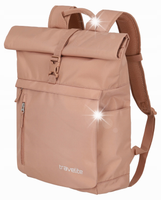 Plecak rolowany Travelite Basics Różowy