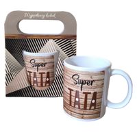 kubek w ozdobnym opakowaniu 300 ml Super Tata