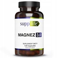 Supplife Magnez 3.0 120 kaps 3 FORMY MAGNEZU na ZMĘCZENIE i SKURCZE