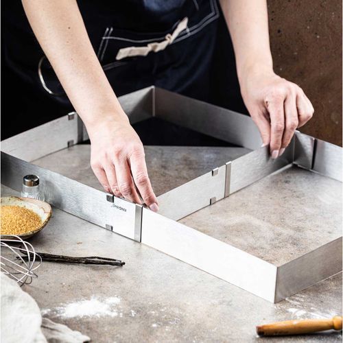 forma regulowana rant do ciast tortów kinghoff kh-1907 prostokątna na Arena.pl