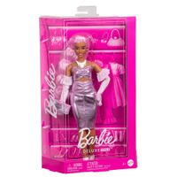 Barbie Deluxe Style Różowe Włosy Krągła Sylwetka Barbiecore HYV25