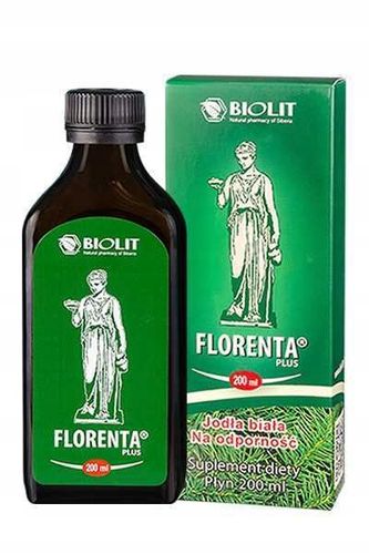 2x Biolit Florenta Plus Jodła Biała Odporność 200ml na Arena.pl